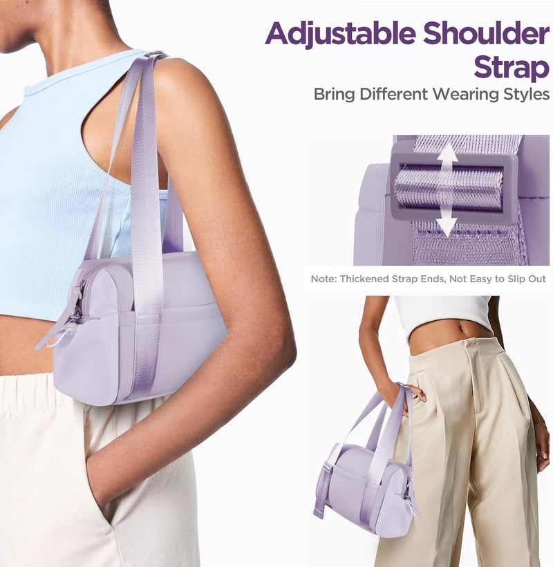 cysiyu Mini Gym Bag for Women Girls Small Gym Tote Bag with Wet Compartment Waterproof Travel Duffle Bag Cute Workout Sport Bag - Image 3